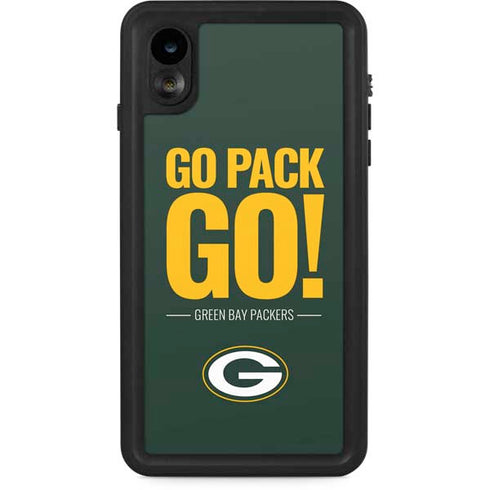 NFL Green Bay Packers Team Motto iPhone XR Waterproof Case