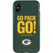 NFL Green Bay Packers Team Motto iPhone XS Pro Case