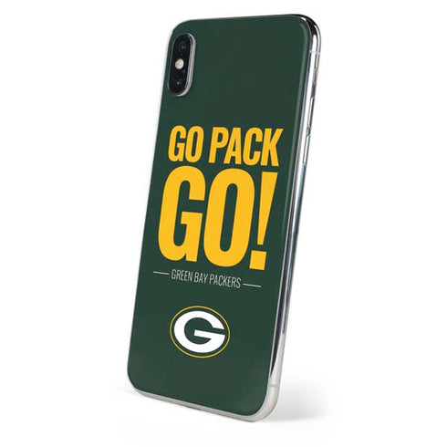 NFL Green Bay Packers Team Motto iPhone XS Skin