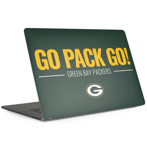 NFL Green Bay Packers Team Motto Apple MacBook Pro 15-inch Skin