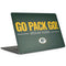NFL Green Bay Packers Team Motto Apple MacBook Pro 15-inch Skin