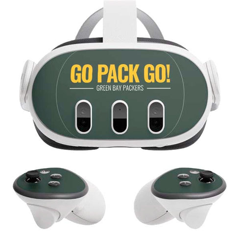 NFL Green Bay Packers Team Motto Meta Quest 3 Skin