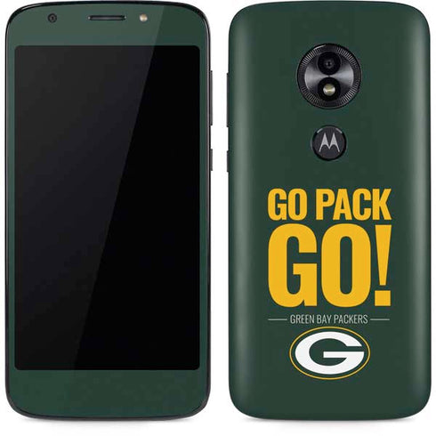 NFL Green Bay Packers Team Motto Moto E5 Play Skin