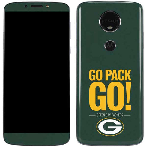 NFL Green Bay Packers Team Motto Moto E5 Plus Skin