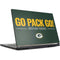 NFL Green Bay Packers Team Motto MSI GS65 Stealth Laptop Skin