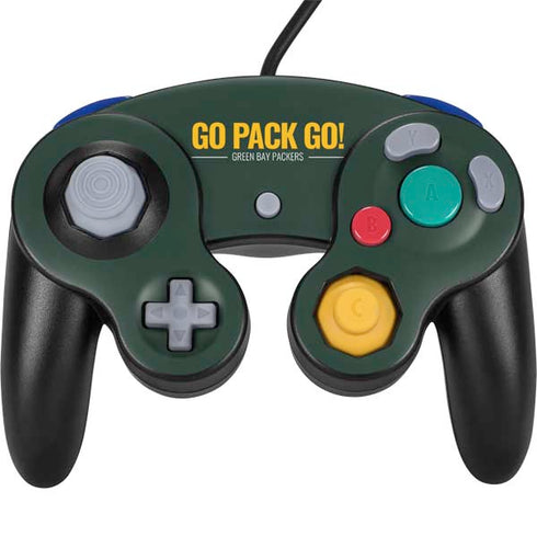 NFL Green Bay Packers Team Motto Nintendo GameCube Controller Skin