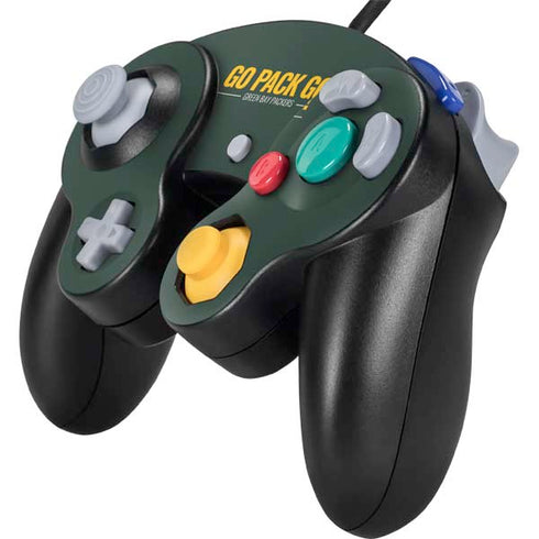 NFL Green Bay Packers Team Motto Nintendo GameCube Controller Skin
