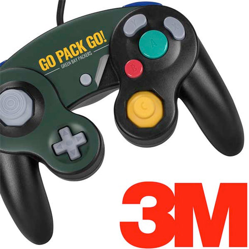 NFL Green Bay Packers Team Motto Nintendo GameCube Controller Skin
