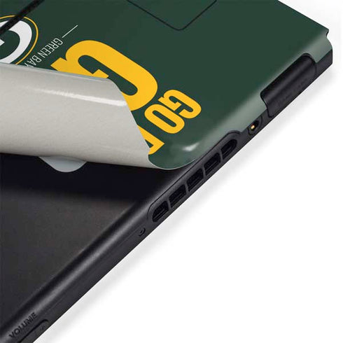 NFL Green Bay Packers Team Motto Nintendo Switch Bundle Skin