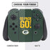 NFL Green Bay Packers Team Motto Nintendo Switch Bundle Skin