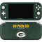 NFL Green Bay Packers Team Motto Nintendo Switch Lite Skin