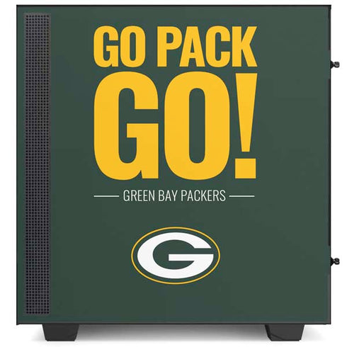 NFL Green Bay Packers Team Motto NZXT H510 Compact ATX Mid-Tower Case Skin