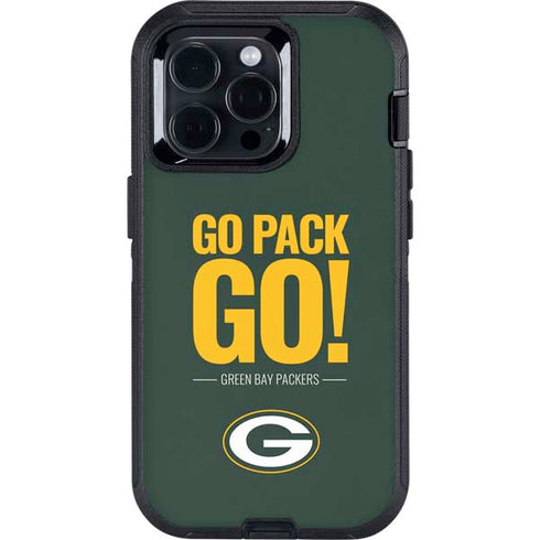 NFL Green Bay Packers Team Motto Otterbox Defender iPhone Skin