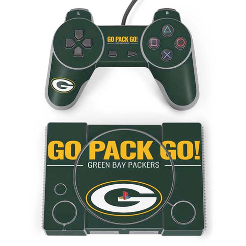 NFL Green Bay Packers Team Motto PlayStation Classic Bundle Skin