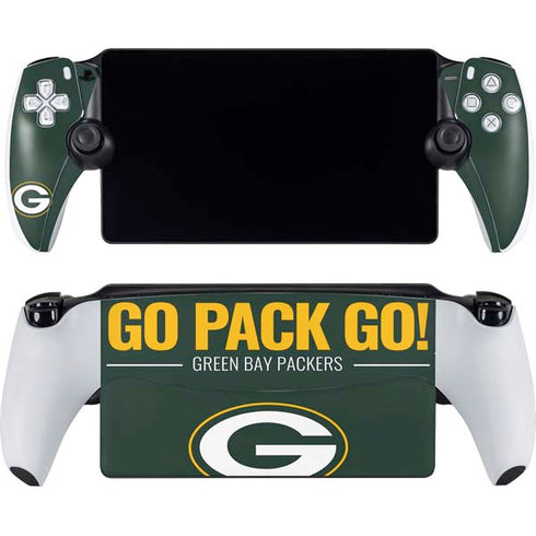 NFL Green Bay Packers Team Motto PlayStation Portal Remote Player Skin