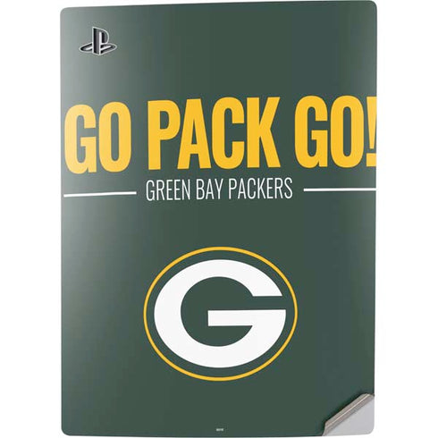 NFL Green Bay Packers Team Motto PS5 Digital Edition Console Skin