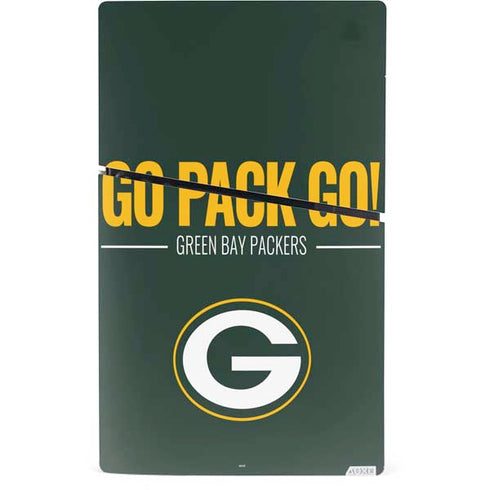 NFL Green Bay Packers Team Motto PS5 Slim Digital Edition Console Skin