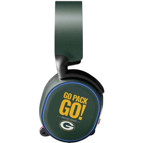 NFL Green Bay Packers Team Motto SteelSeries Arctis 3 Skin