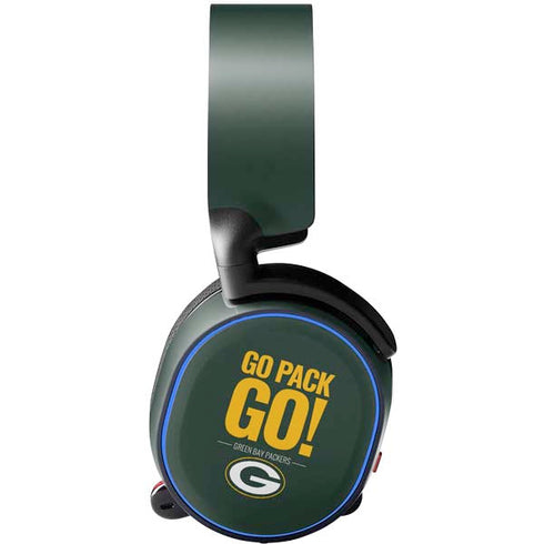 NFL Green Bay Packers Team Motto SteelSeries Arctis 5 Skin
