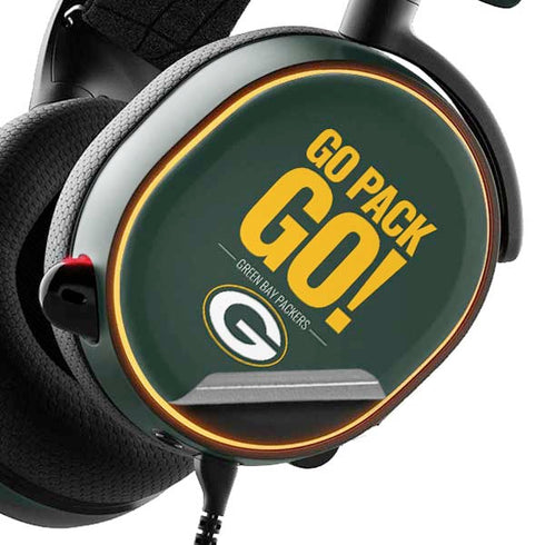 NFL Green Bay Packers Team Motto SteelSeries Arctis 5 Skin