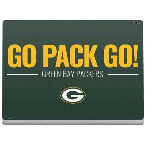 NFL Green Bay Packers Team Motto Surface Book 2 15in Skin