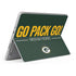 NFL Green Bay Packers Team Motto Surface Go Skin