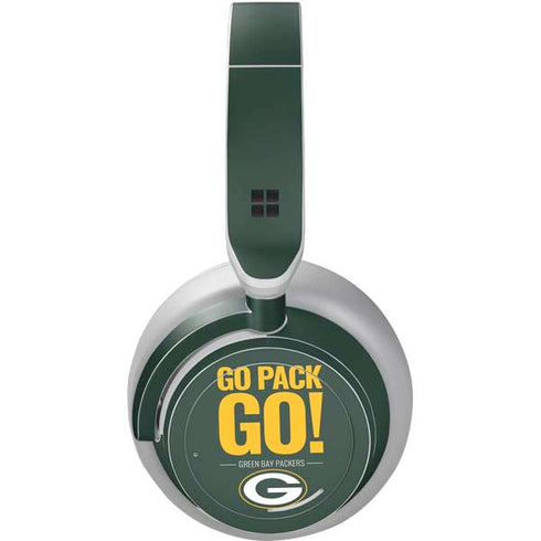 NFL Green Bay Packers Team Motto Surface Headphones Skin