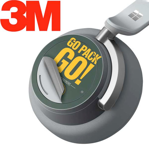 NFL Green Bay Packers Team Motto Surface Headphones Skin