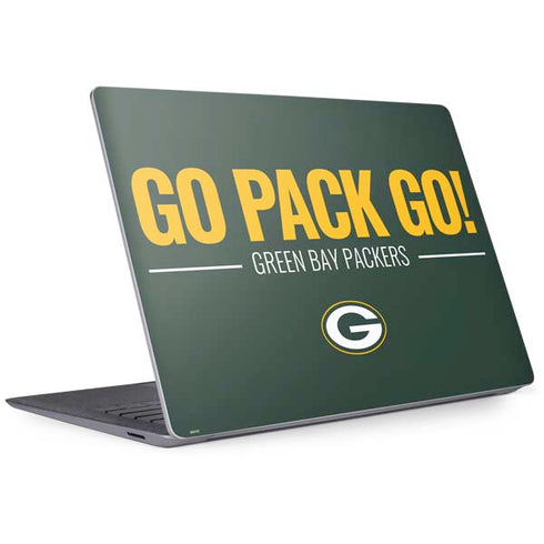 NFL Green Bay Packers Team Motto Surface Laptop 3 13.5in Skin