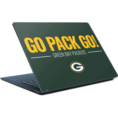 NFL Green Bay Packers Team Motto Surface Laptop Skin