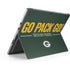 NFL Green Bay Packers Team Motto Surface Pro 8 Skin