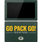 NFL Green Bay Packers Team Motto Surface Pro Tablet Skin
