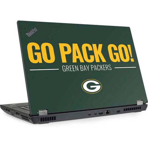 NFL Green Bay Packers Team Motto Lenovo ThinkPad Skin