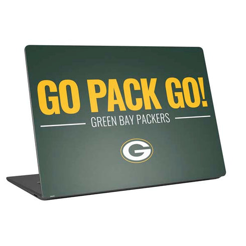 NFL Green Bay Packers Team Motto Universal Laptop 12in (9.8 x 6.8in) Skin
