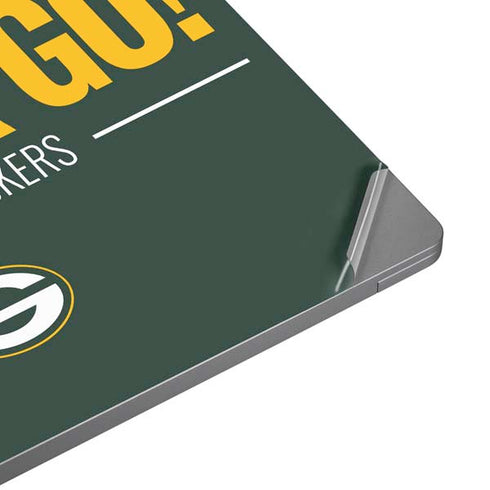 NFL Green Bay Packers Team Motto Universal Laptop 16in (13 x 9.4in) Skin