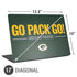 NFL Green Bay Packers Team Motto Universal Laptop 17in (13.8 x 10in) Skin