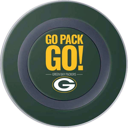 NFL Green Bay Packers Team Motto Wireless Charger Skin