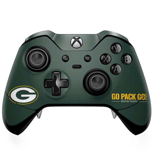NFL Green Bay Packers Team Motto Xbox One Elite Controller Skin