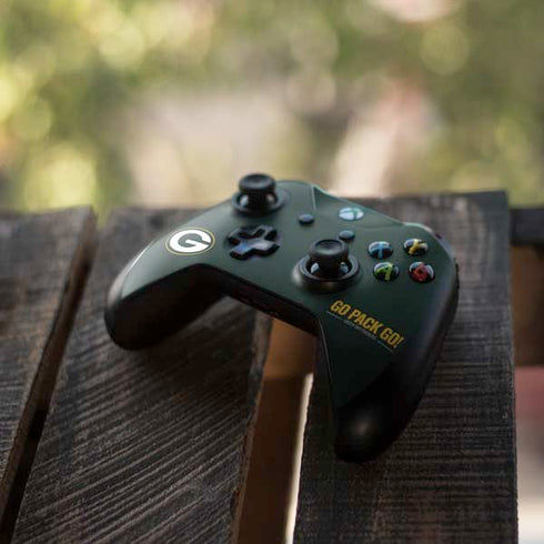 NFL Green Bay Packers Team Motto Xbox One S Controller Skin