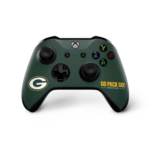 NFL Green Bay Packers Team Motto Xbox One X Controller Skin