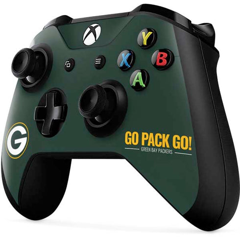 NFL Green Bay Packers Team Motto Xbox One X Controller Skin