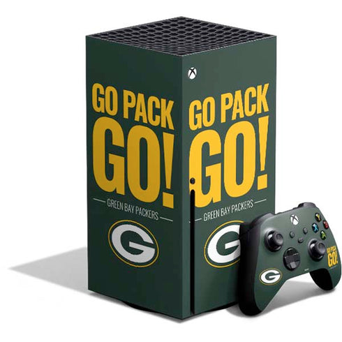 NFL Green Bay Packers Team Motto Xbox Series X Bundle Skin