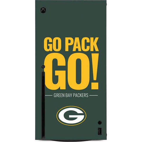 NFL Green Bay Packers Team Motto Xbox Series X Console Skin
