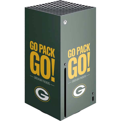 NFL Green Bay Packers Team Motto Xbox Series X Console Skin