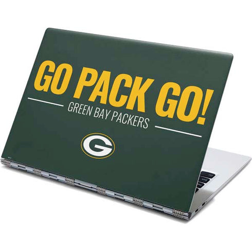 NFL Green Bay Packers Team Motto Yoga 910 2-in-1 14in Touch-Screen Skin