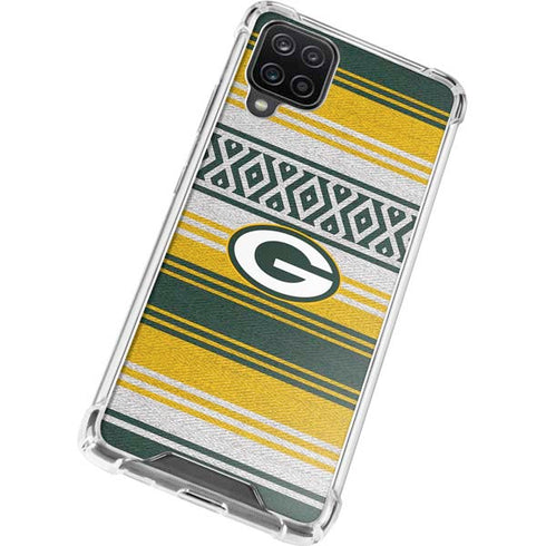 NFL Green Bay Packers Trailblazer Galaxy A12 Clear Case