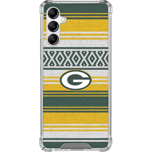 NFL Green Bay Packers Trailblazer Galaxy A14 5G Clear Case