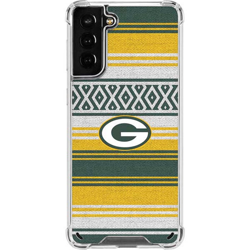 NFL Green Bay Packers Trailblazer Galaxy S21 Plus 5G Clear Case
