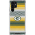 NFL Green Bay Packers Trailblazer Galaxy S22 Ultra Clear Case