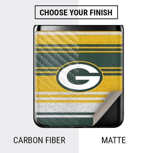 NFL Green Bay Packers Trailblazer Galaxy Z Flip Skin